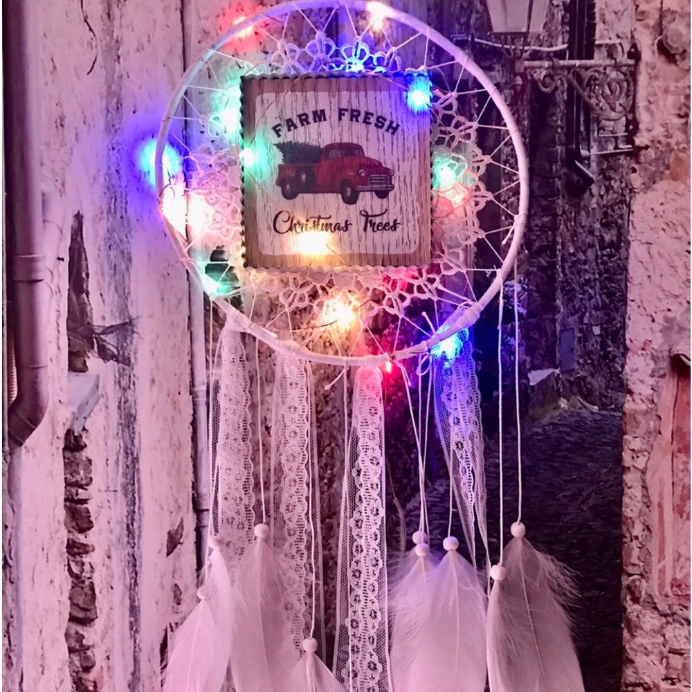 Christmas dreamcatcher